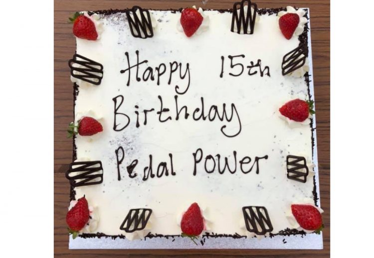 Pedal Power celebrates its 15th Birthday