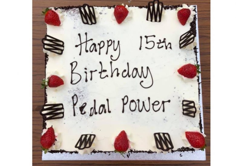 Pedal Power celebrates its 15th Birthday